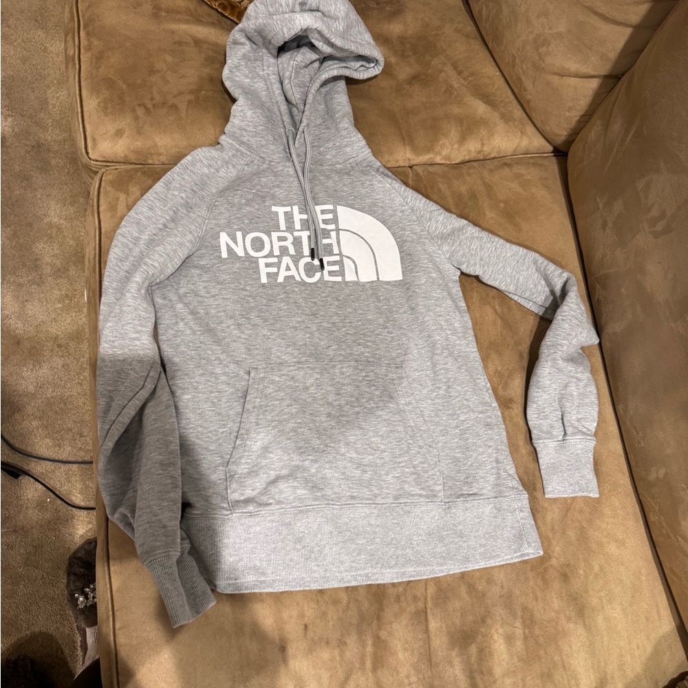 The North Face Light Gray Men's Hoodie
